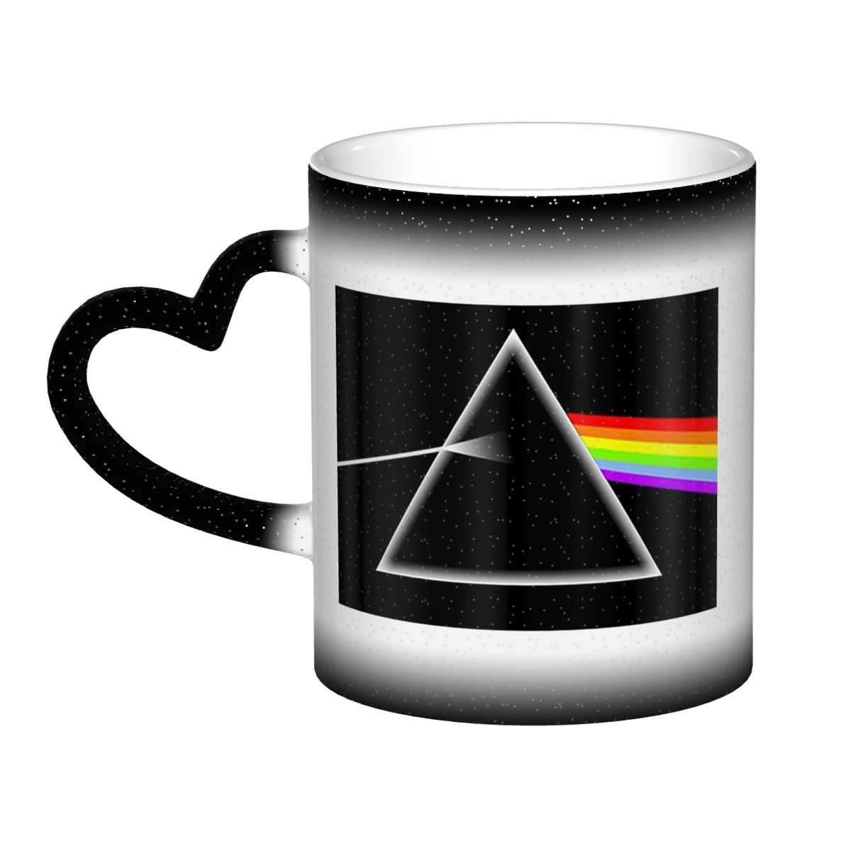 Coffee Tea Love - 싱어 러브 핑크 밴드 플로이드 머그컵,