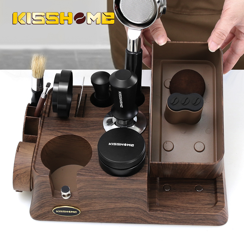 KISSHOME 에스프레소 탬퍼 스테이션 노크 박스 커 - Coffee Tea Holder 리뷰 및 가격