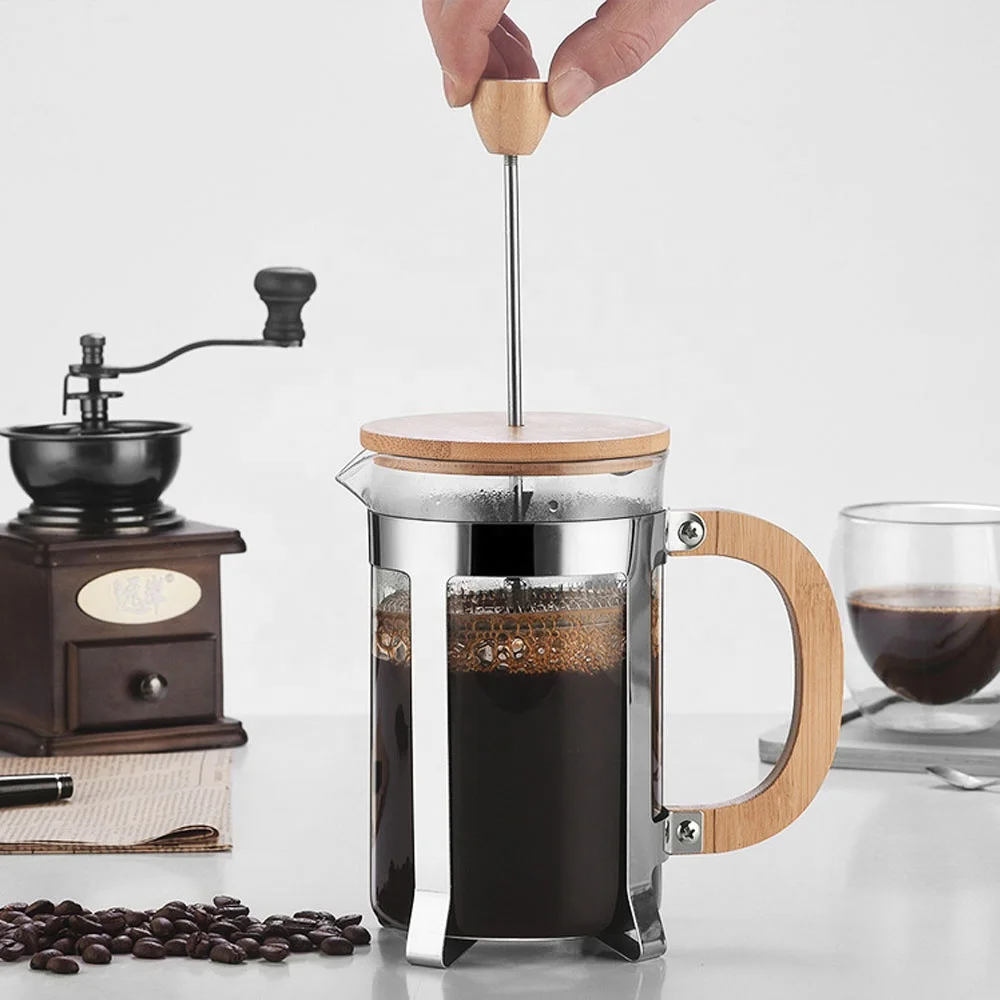 350/600ml 스테인리스 스틸 프레스 포트 식품 등 - French Press Glass 리뷰 및 가격