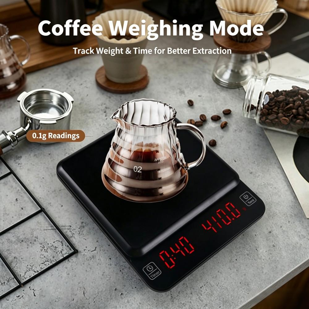 3kg/0.1g 고정밀 디지털 커피 저울, LED 휴대 - Coffee&Tea House Menu 리뷰 및 가격