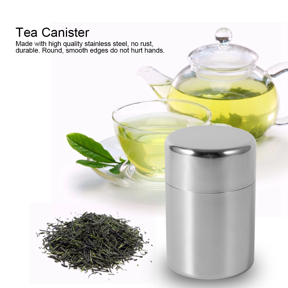 스테인레스 스틸 찻잎 통 용기, 차 커피 설탕 보관 통 - Coffee Tea Jug 리뷰 및 가격