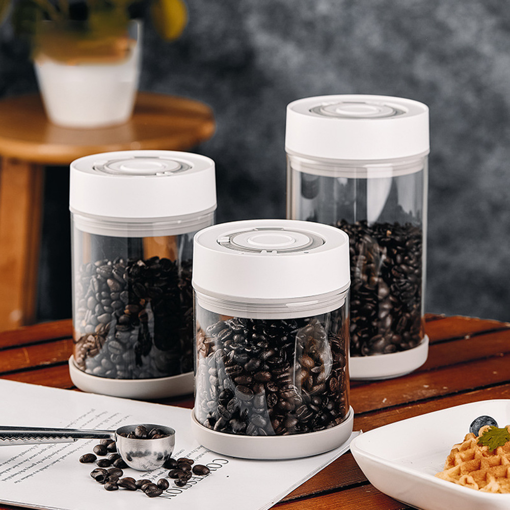 주방 습기 방지 유리 커피콩 항아리 자동 지능형 진공  - Coffee Tea Jug 리뷰 및 가격