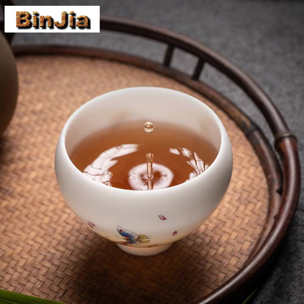 수제 양지 옥백색 도자기 찻잔 다공성 소성 마스터 러브 - Coffee Tea Love 리뷰 및 가격