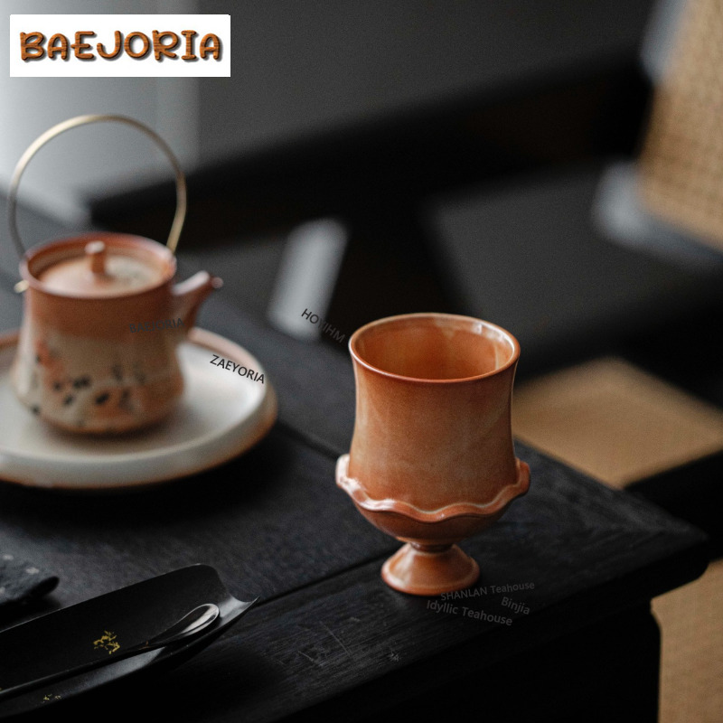 BAEJORIA 230ml 잉크 무늬의 장작으로 구워  - Coffee Tea Jug 리뷰 및 가격