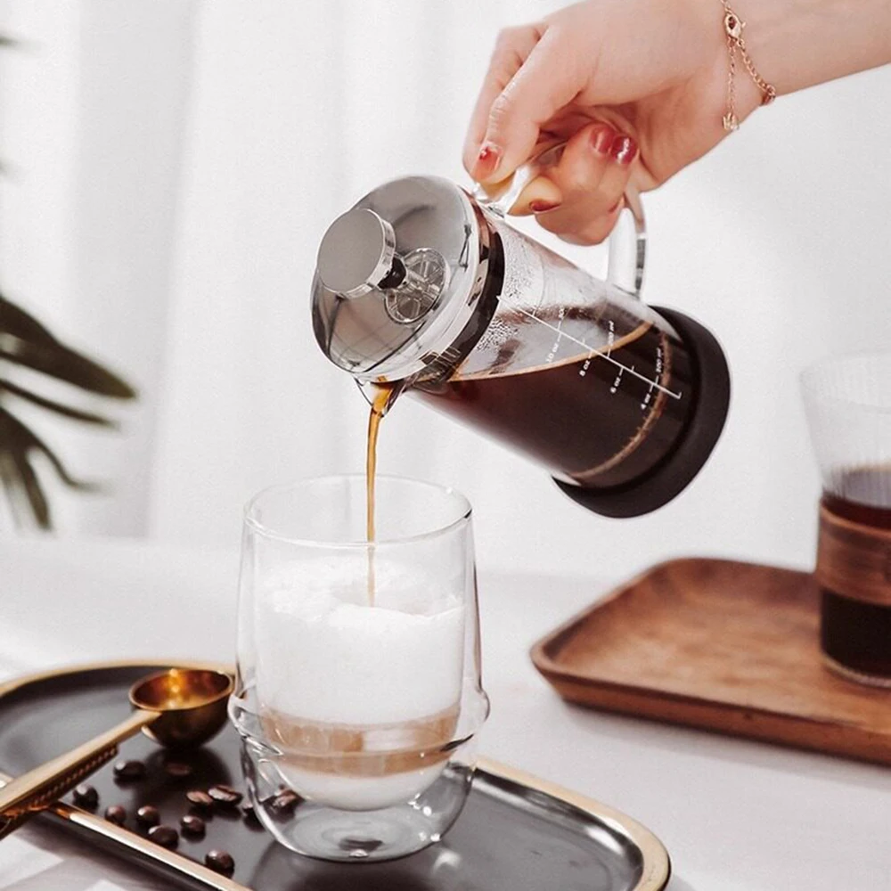 550ml 커피 프렌치 프레스 포트 가정용 유리 핸드푸 - French Press Glass 리뷰 및 가격