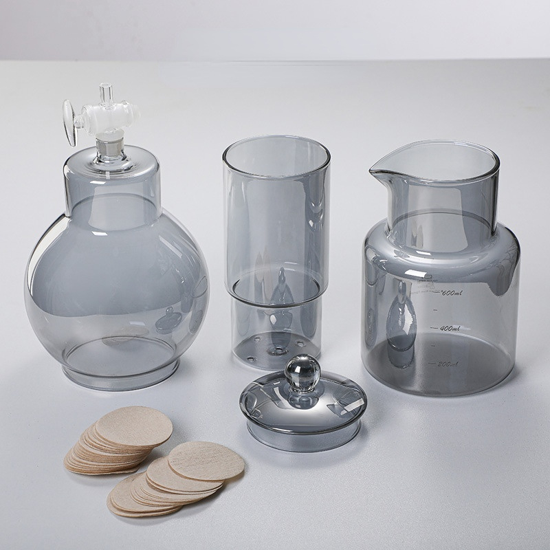 콜드브루 커피 포트 세트, 필터 유리 드리퍼, ICED - French Press Glass 리뷰 및 가격