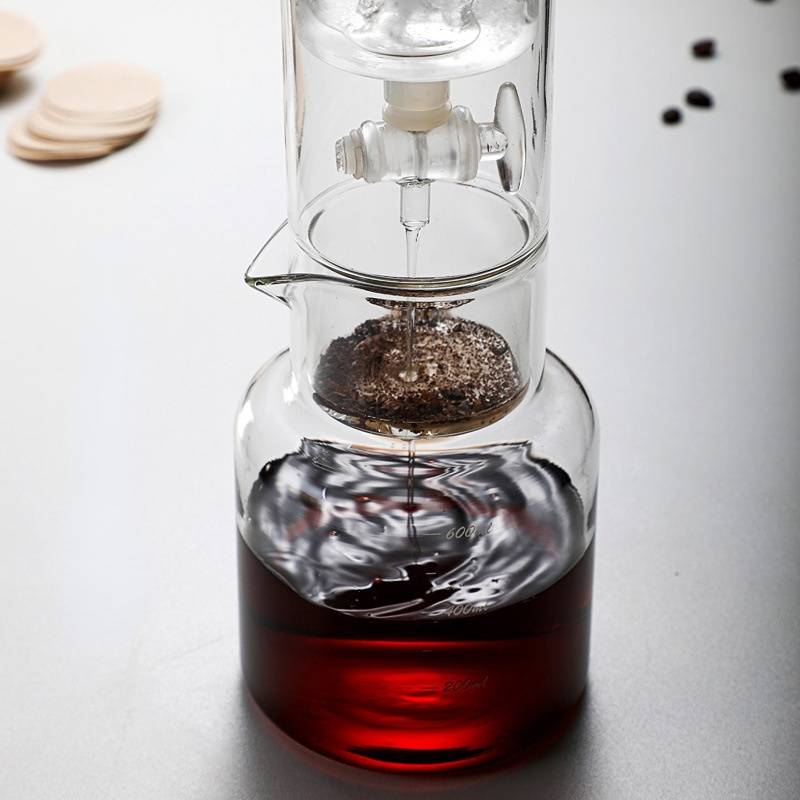 콜드브루 커피 포트 세트, 필터 유리 드리퍼, ICED - French Press Glass 리뷰 및 가격