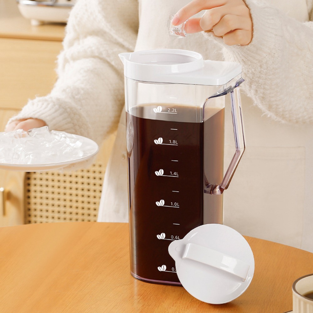 대용량 콜드브루 커피 포트 밀폐형 누수 방지 콜드브루  - French Press Glass 리뷰 및 가격