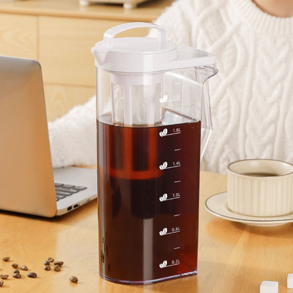대용량 콜드브루 커피 포트 밀폐형 누수 방지 콜드브루  - French Press Glass 리뷰 및 가격